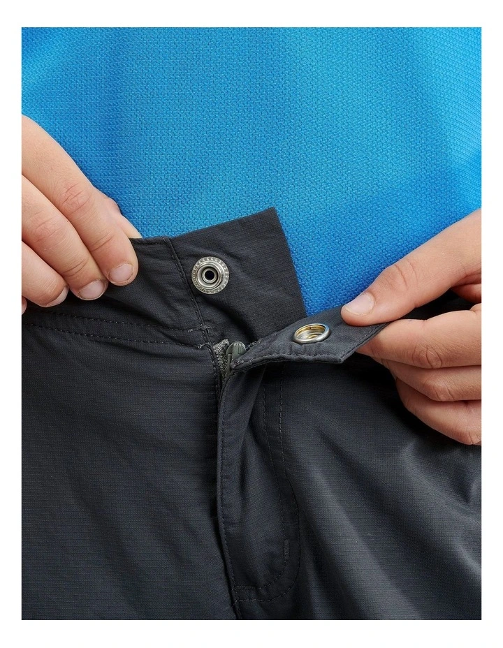 Decathlon - Kids Modular Hiking Trousers MH500 Aged 7-15 Black image 6