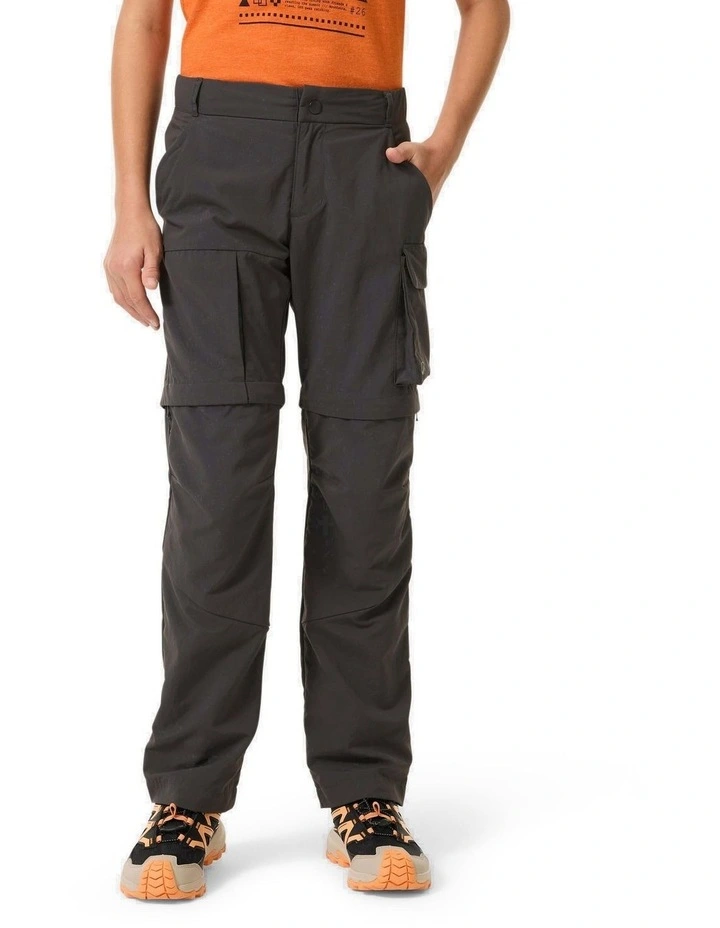 Decathlon - Kids convertible hiking trousers, MH500 TW - Grey image 1