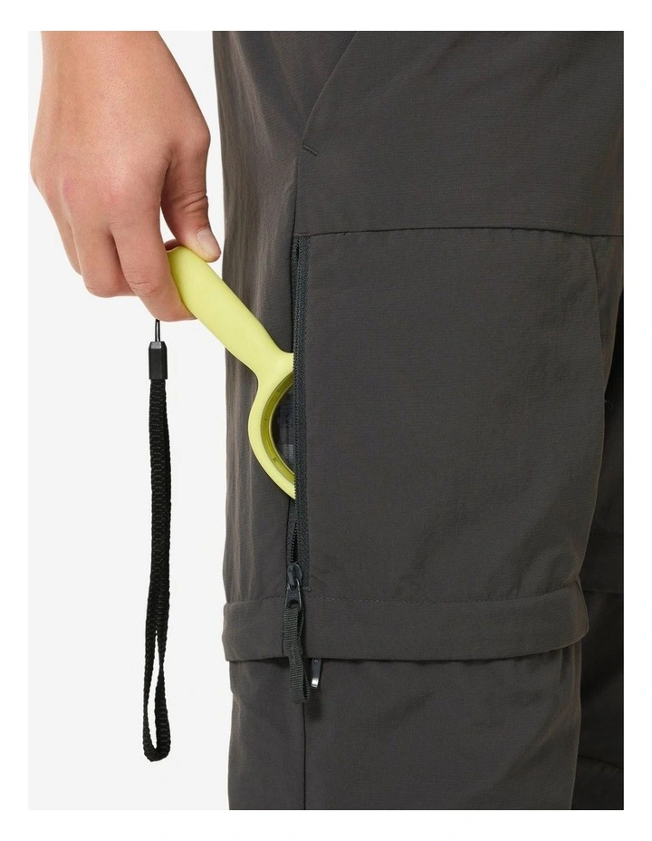 Decathlon - Kids convertible hiking trousers, MH500 TW - Grey image 6