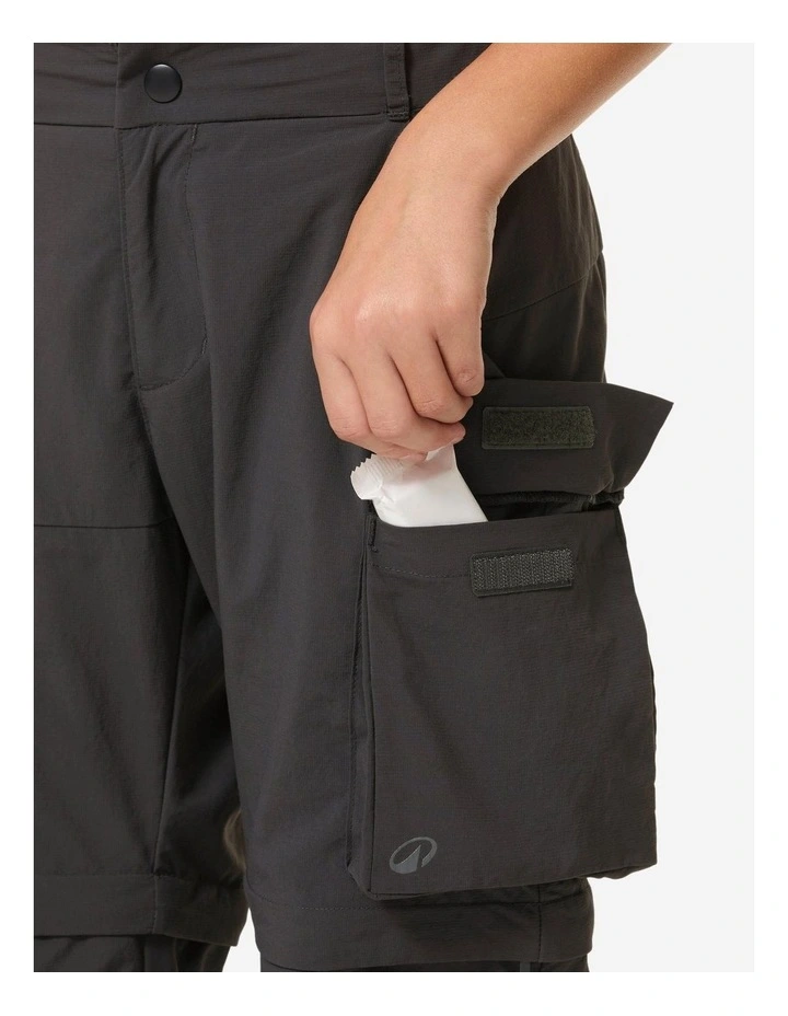 Decathlon - Kids convertible hiking trousers, MH500 TW - Grey image 7