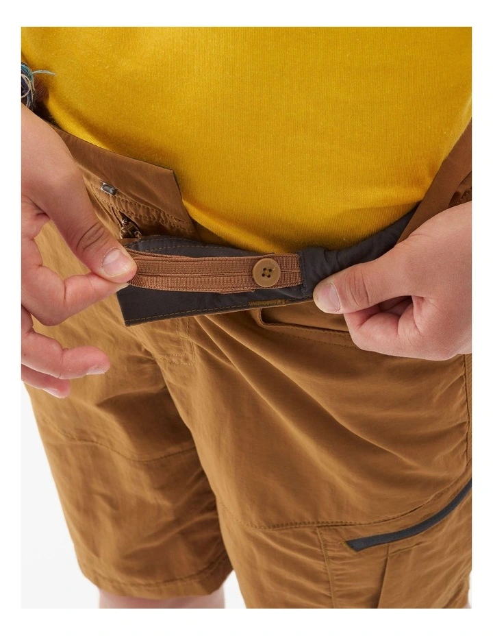 Decathlon - Kids hiking shorts, 7-15 years, MH500 - Brown image 6