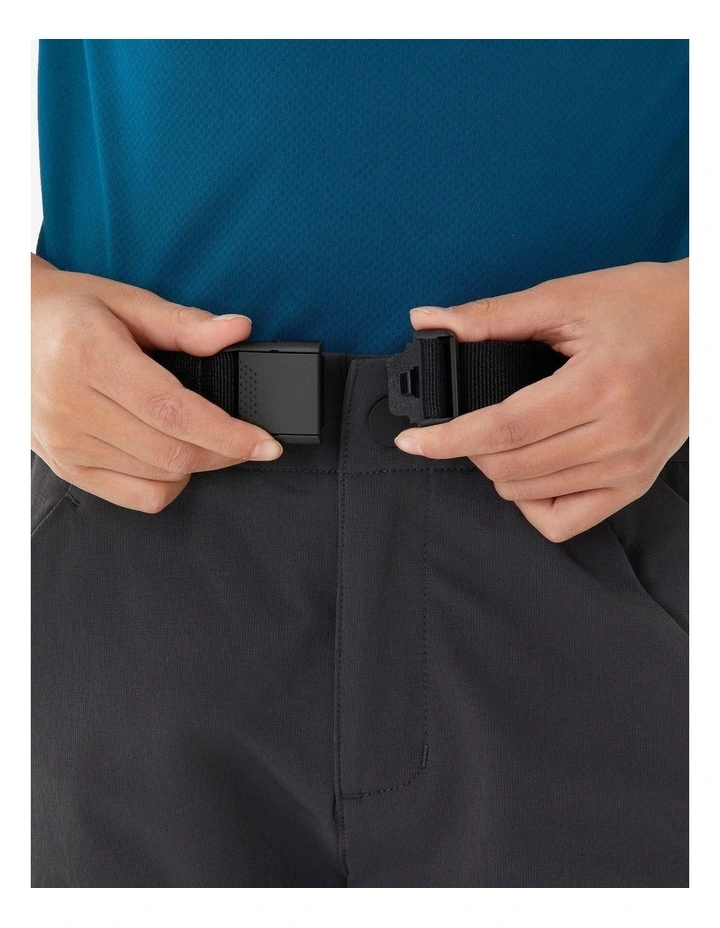 Decathlon - Kids softshell hiking trousers, 7-15 years, MH900 - Grey/Black image 6