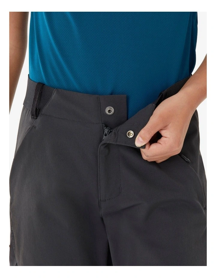 Decathlon - Kids softshell hiking trousers, 7-15 years, MH900 - Grey/Black image 7