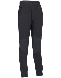 Decathlon - Kids' Loose-Fit Cotton Jogging Bottoms 500 - Black