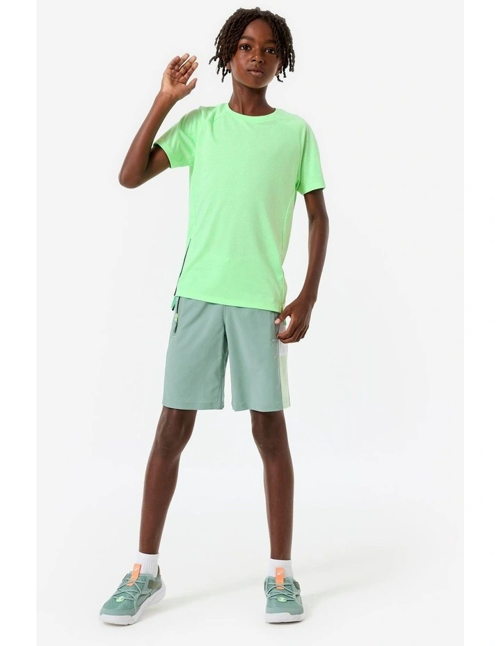 Decathlon - Kids' Breathable Technical T-Shirt - Green image 2