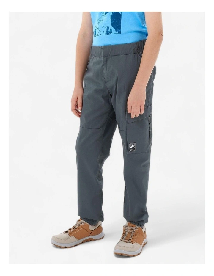 Decathlon - Kids' Hiking Trousers 7-15 Years NH100 - Khaki image 2