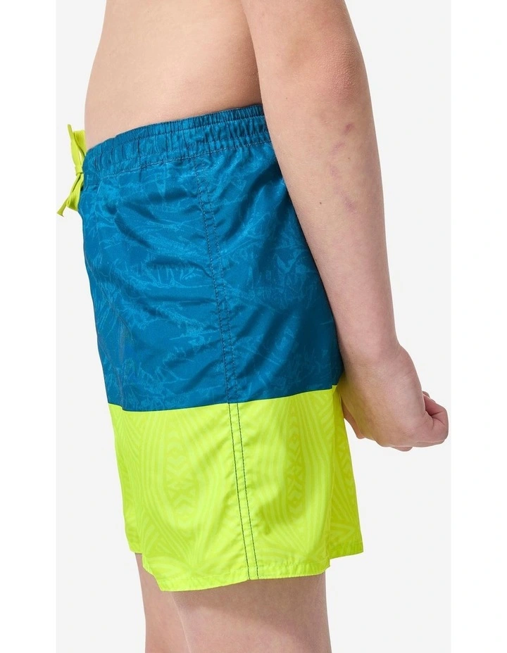 Decathlon - Swimming Trunks Blue Yellow image 3