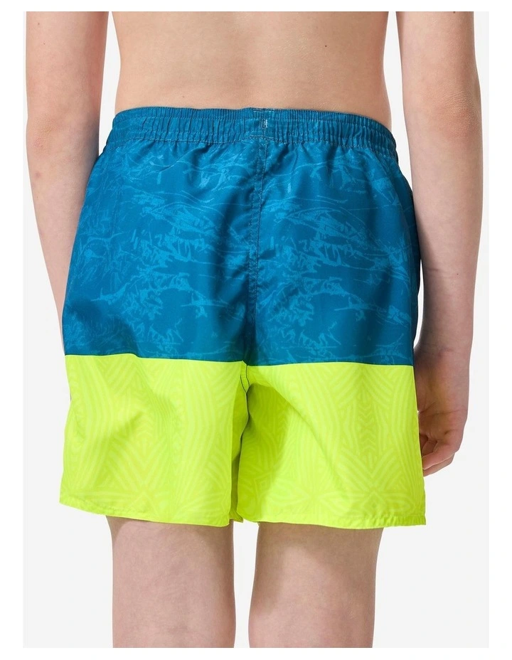 Decathlon - Swimming Trunks Blue Yellow image 4