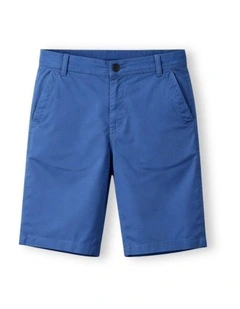 G & J Adjustable Waist Chino Short - Navy