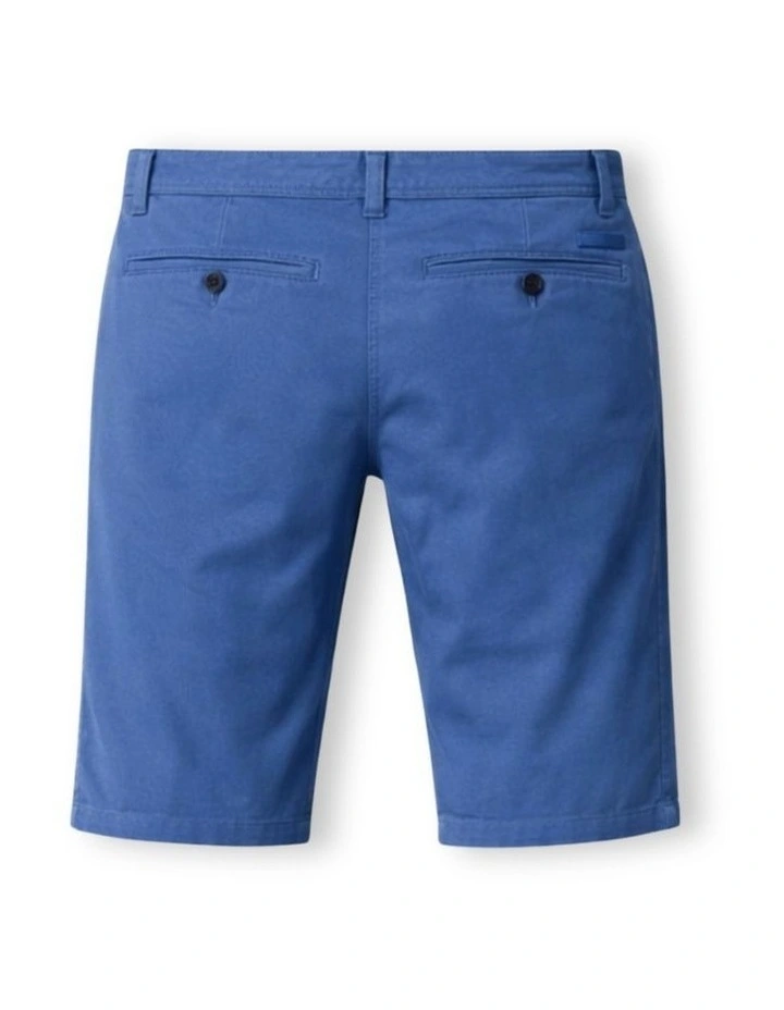 G & J Adjustable Waist Chino Short - Navy image 2
