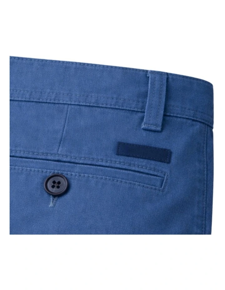G & J Adjustable Waist Chino Short - Navy image 4