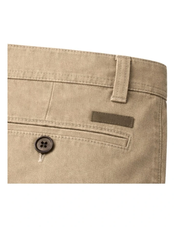 G & J Adjustable Waist Chino Short - Stone image 4