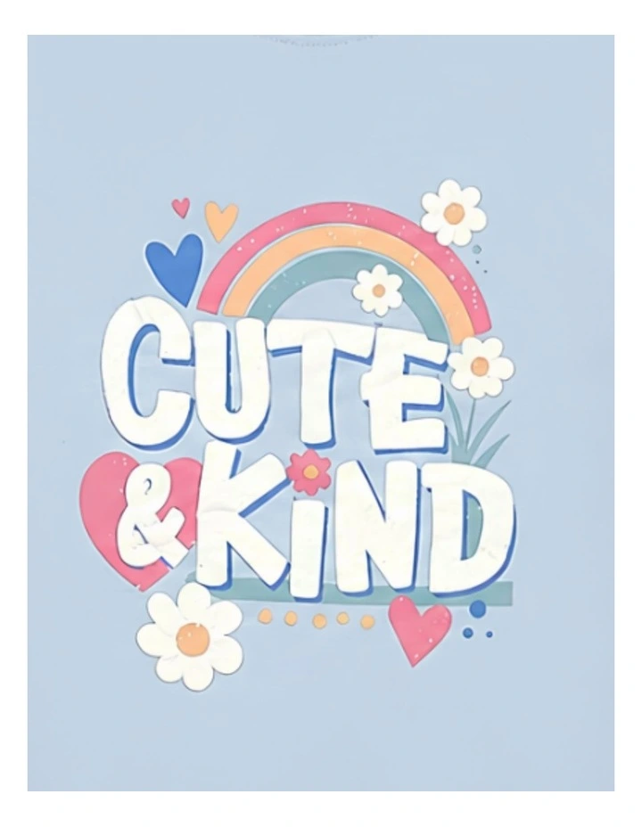 G & J Short Sleeve T-shirt | Blue | Cute & Kind image 3