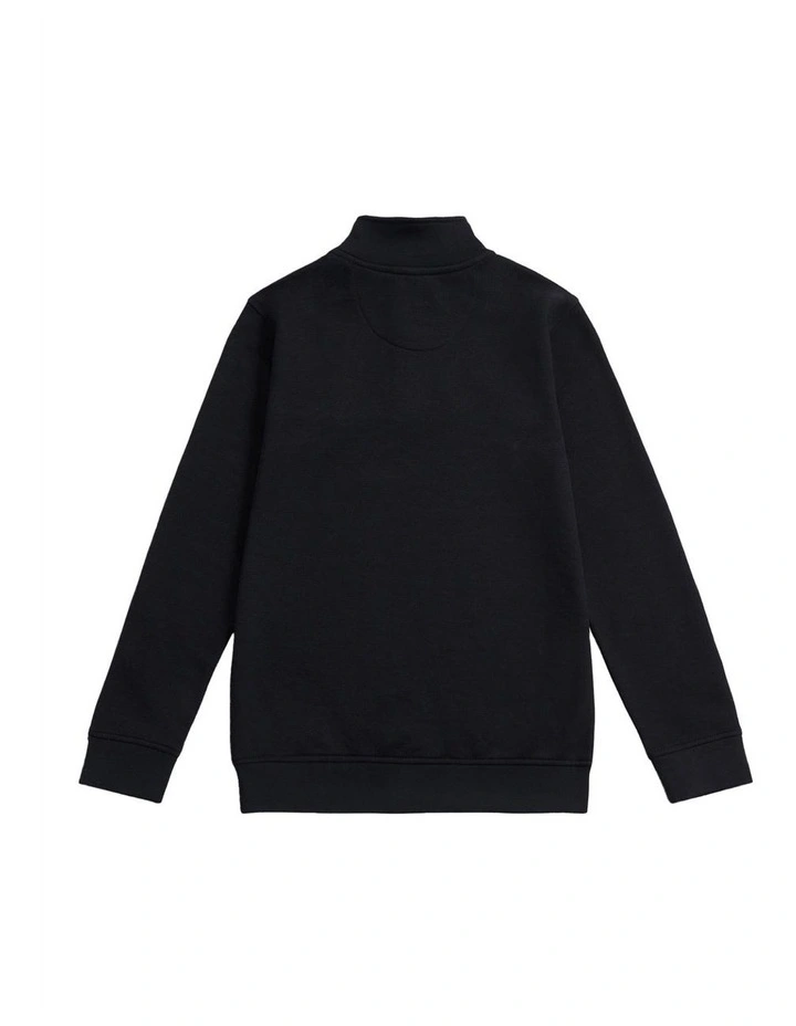Boys Double Horsemen _ Zip Black Bright White DHM image 2