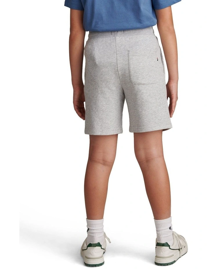 DHM LB Sweat Short Mid Grey Marl image 4