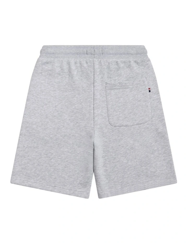 DHM LB Sweat Short Mid Grey Marl image 6