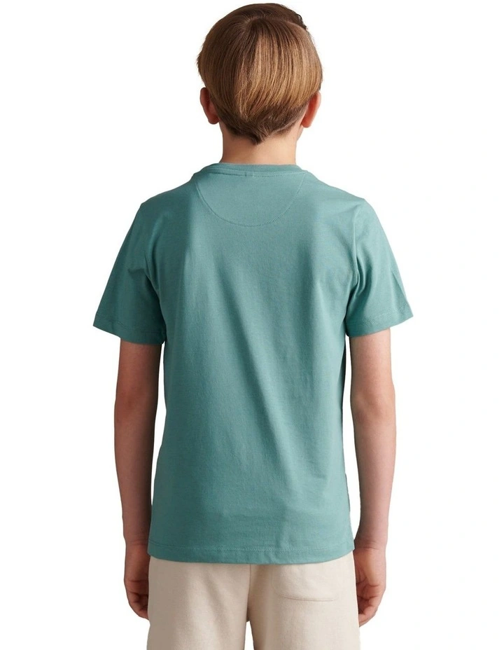 Boys USPA Print Graphic T-Shirt Arctic image 4