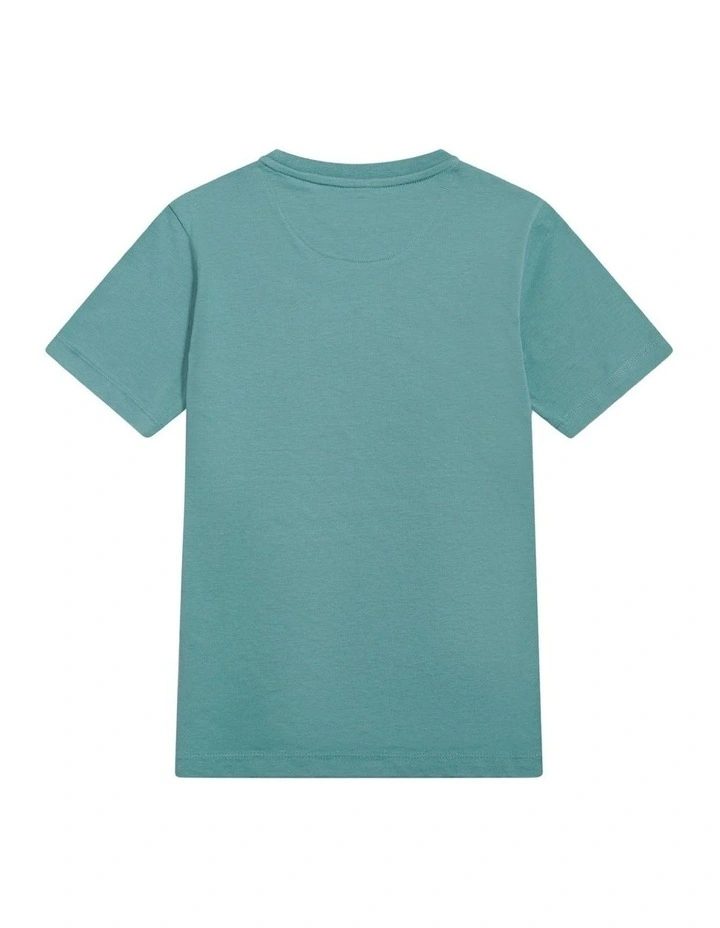 Boys USPA Print Graphic T-Shirt Arctic image 6