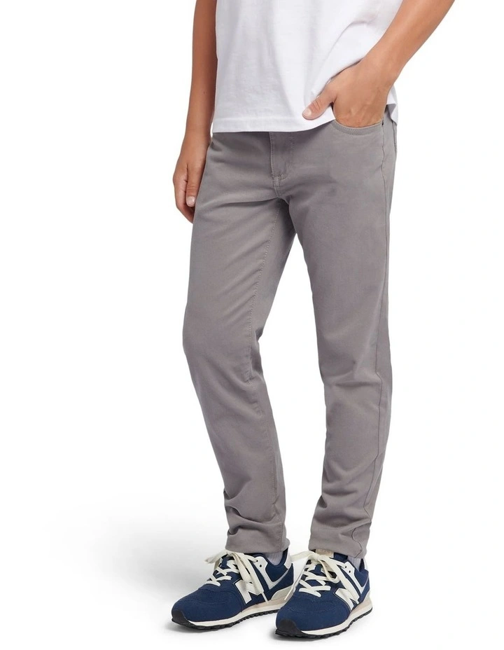 Boys Core 5 Pocket Trouser in December Sky image 1