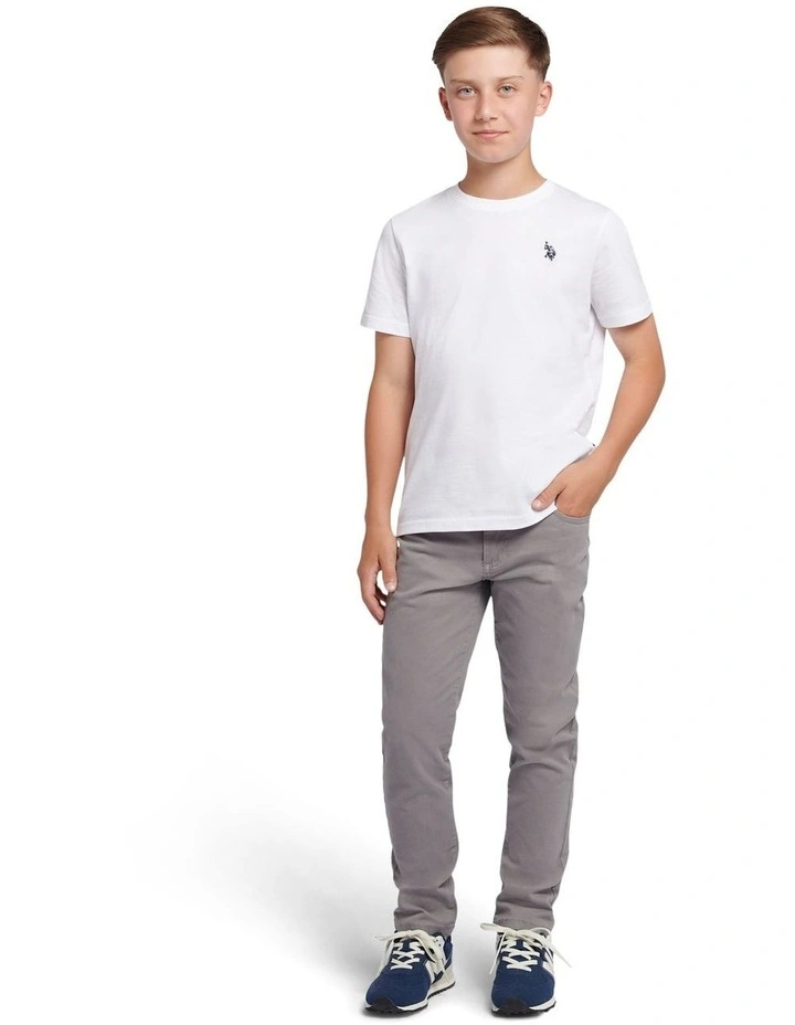 Boys Core 5 Pocket Trouser in December Sky image 3