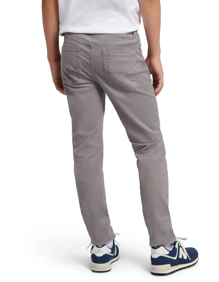 Boys Core 5 Pocket Trouser in December Sky image 4