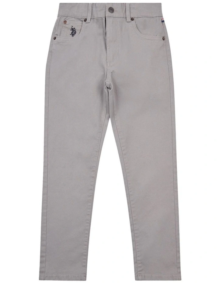 Boys Core 5 Pocket Trouser in December Sky image 6