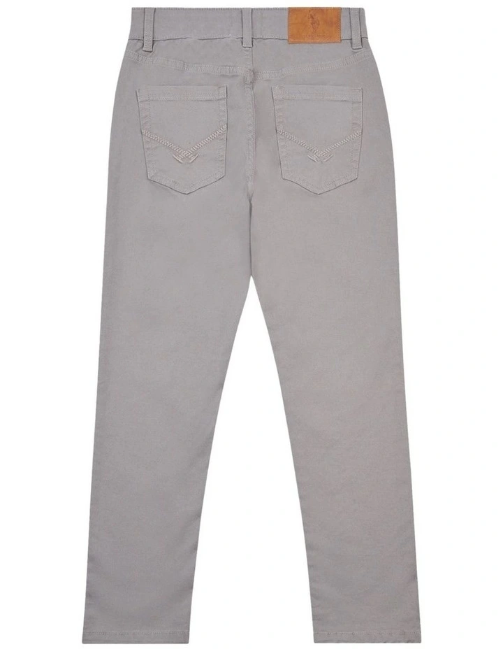 Boys Core 5 Pocket Trouser in December Sky image 7