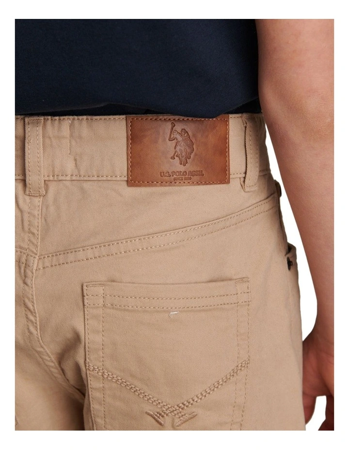 Boys Core 5 Pocket Trouser in Cornstalk image 2