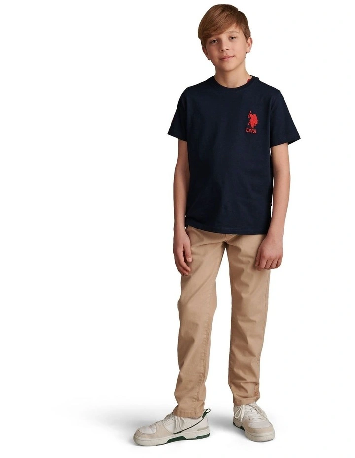 Boys Core 5 Pocket Trouser in Cornstalk image 3