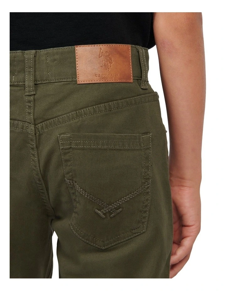 Boys Core 5 Pocket Trouser in Forest Night image 2