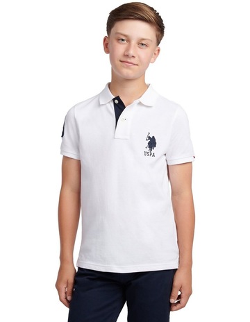 White / Dark Sapphire Navy colour
