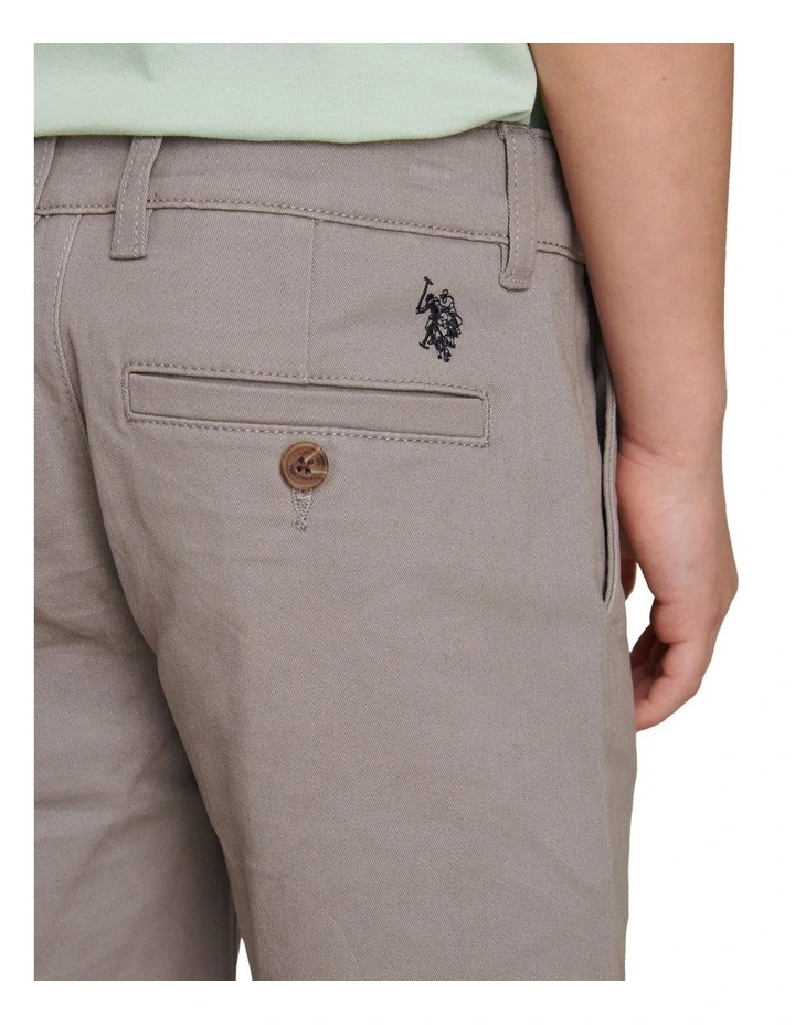 Boys Classic Chino Short December Sky image 2