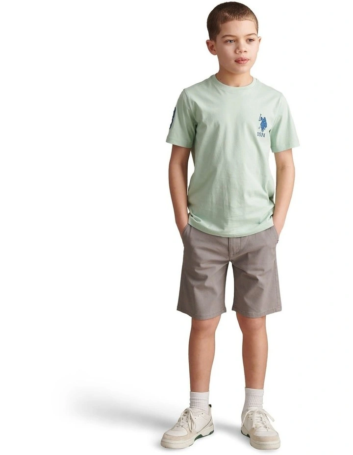 Boys Classic Chino Short December Sky image 3
