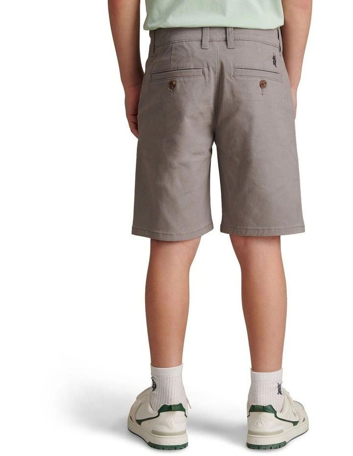 Boys Classic Chino Short December Sky image 4