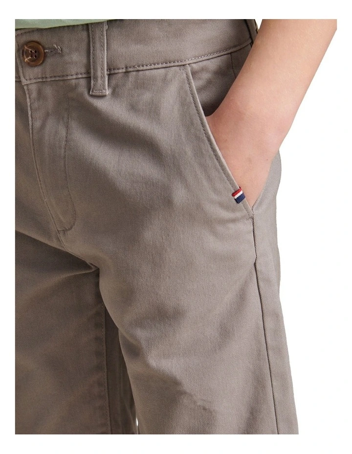 Boys Classic Chino Short December Sky image 5