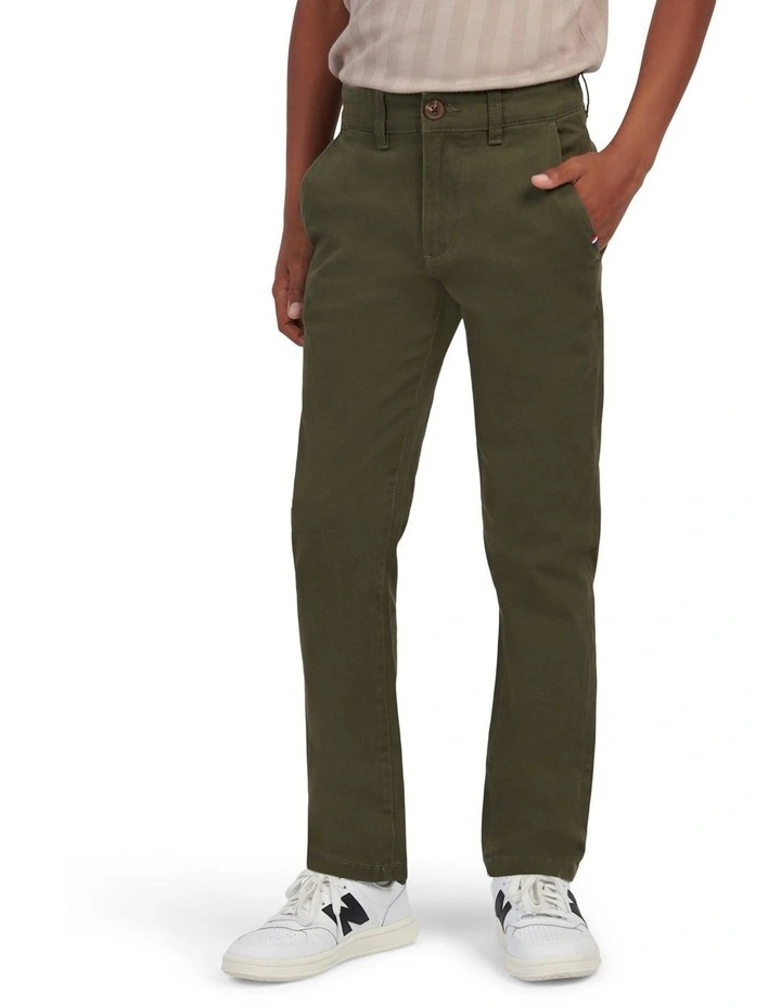 Boys Classic Chino in Forest Night image 1