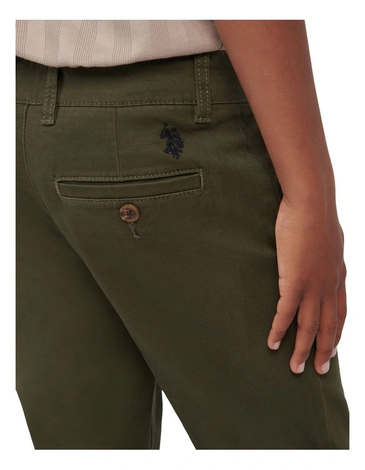 Boys Classic Chino in Forest Night image 2
