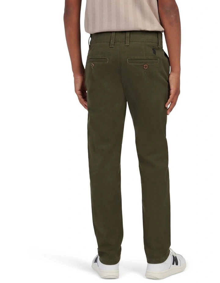 Boys Classic Chino in Forest Night image 4