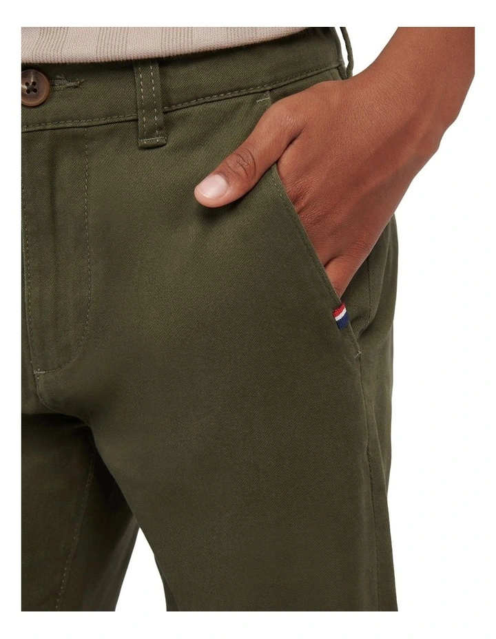 Boys Classic Chino in Forest Night image 5