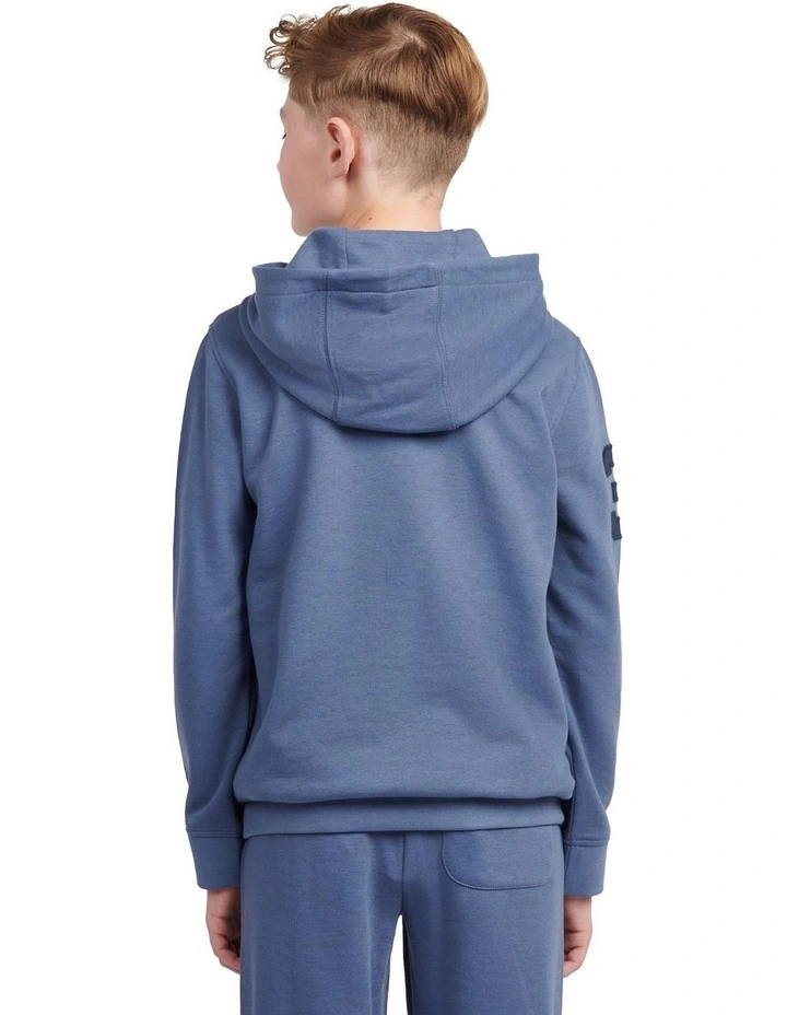 Boys Player 3 Hoodie in Vintage Indigo image 4