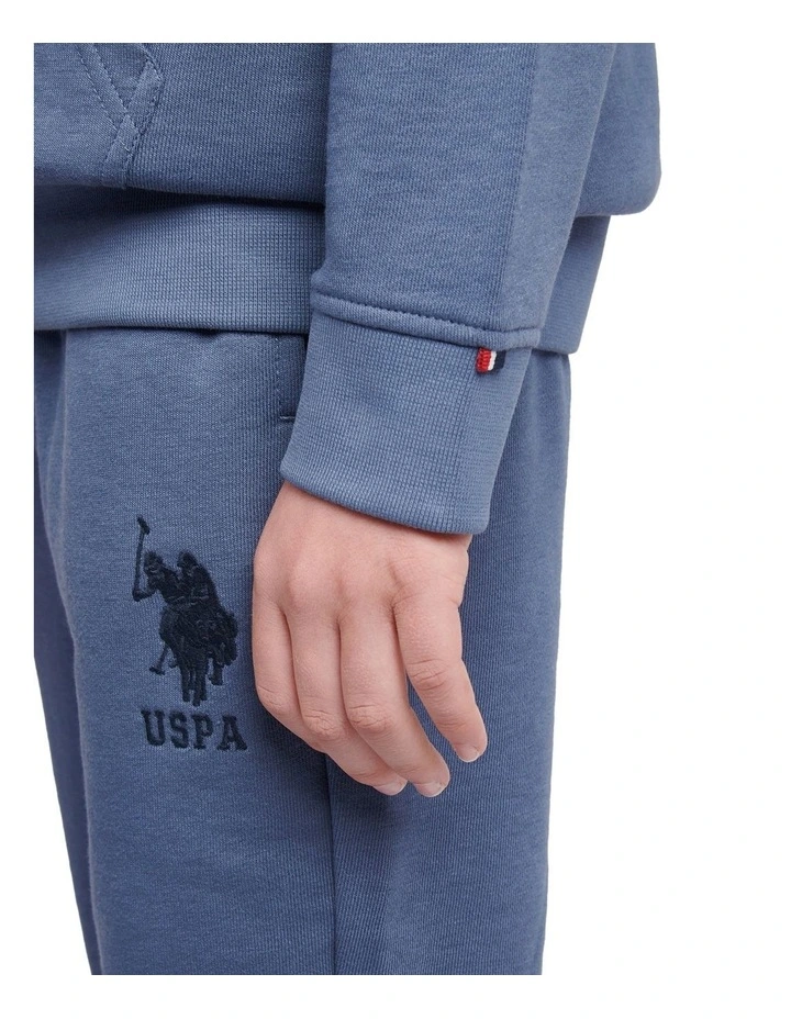 Boys Player 3 Hoodie in Vintage Indigo image 6
