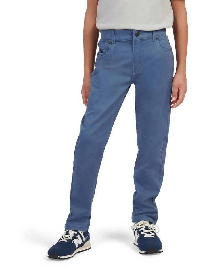 Boys Core 5 Pocket Trouser in Vintage Indigo image 1