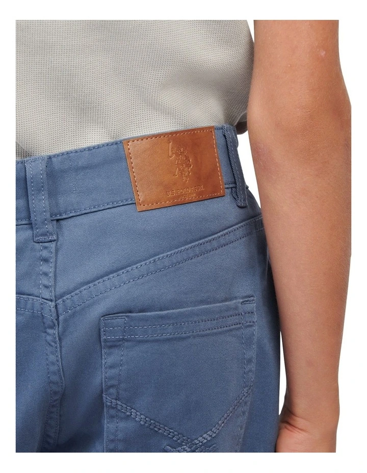 Boys Core 5 Pocket Trouser in Vintage Indigo image 2