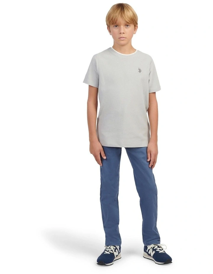Boys Core 5 Pocket Trouser in Vintage Indigo image 3