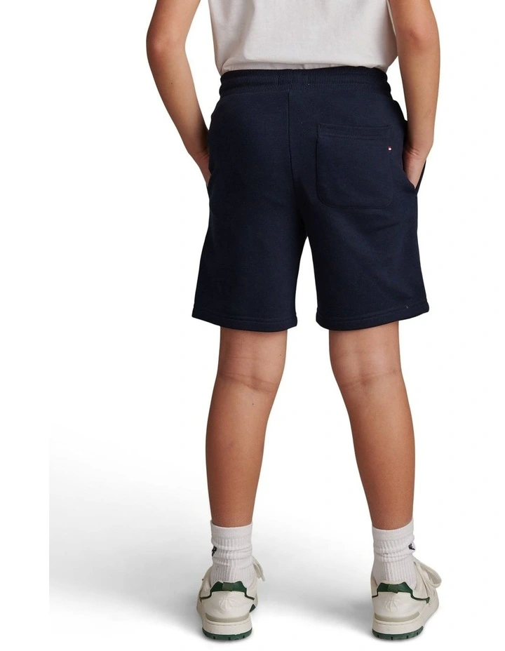 DHM LB Sweat Short Dark Sapphire Navy / Haute Red DHM image 4