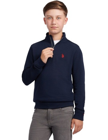 Dark Sapphire Navy / Haute Red colour