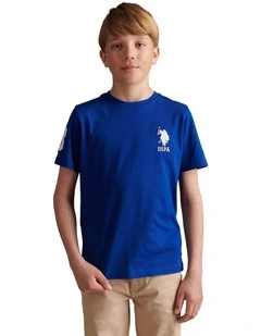 Boys Player 3 T-Shirt Sodalite Blue
