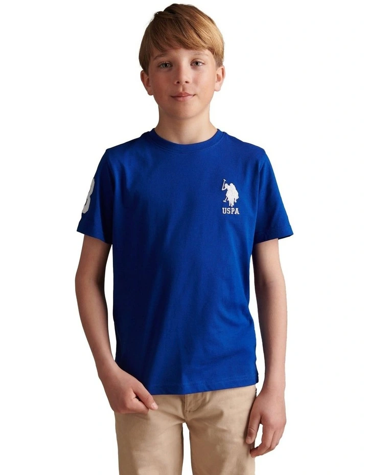 Boys Player 3 T-Shirt Sodalite Blue image 1
