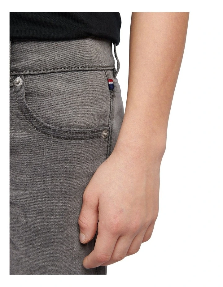 Boys Classic Fit Jean in Grey Wash image 4