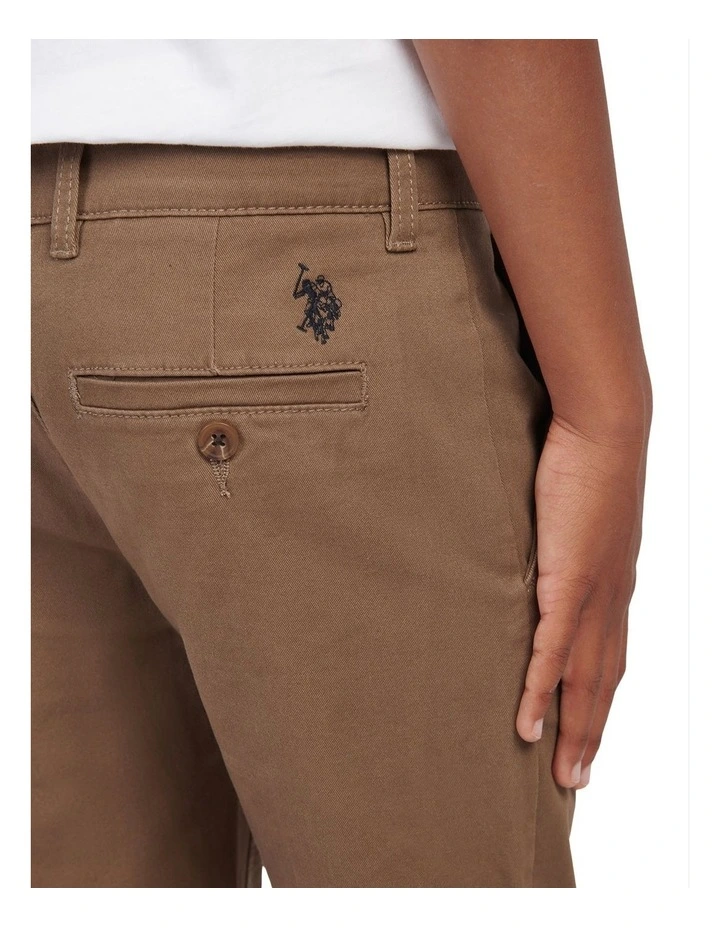 Boys Classic Chino in Shitake image 2